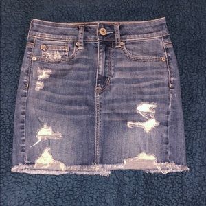 AE denim skirt